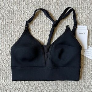 Black Adjustable Racerback Nursing Bra